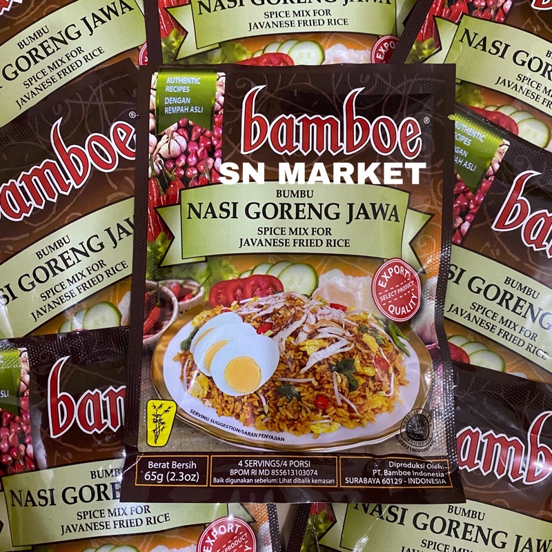 

Bamboe Bumbu Nasi Goreng Jawa 65 gr