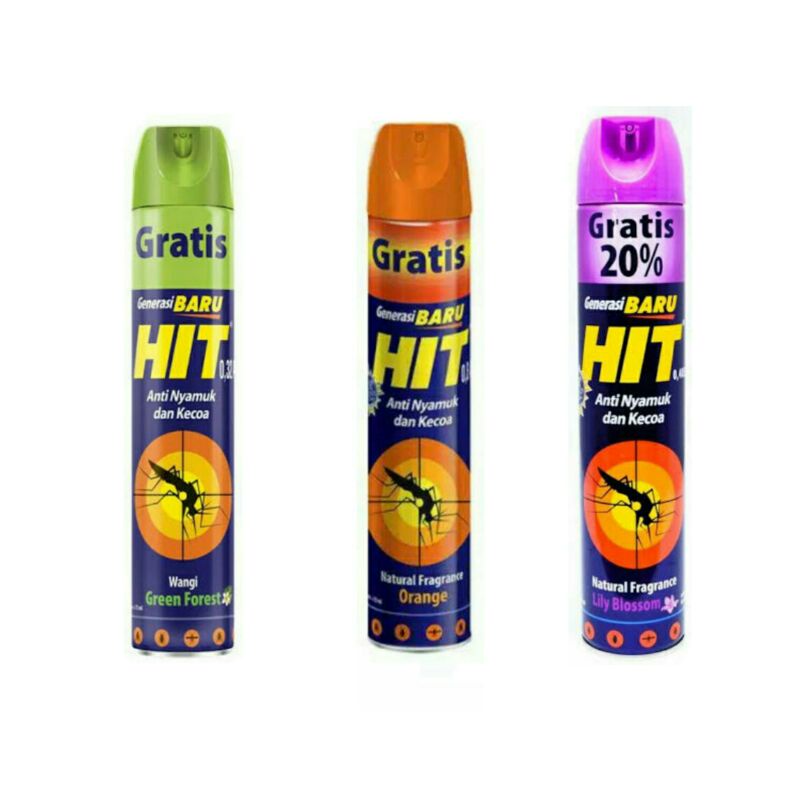 HIT Anti nyamuk 600+75ml /centraltrenggalek