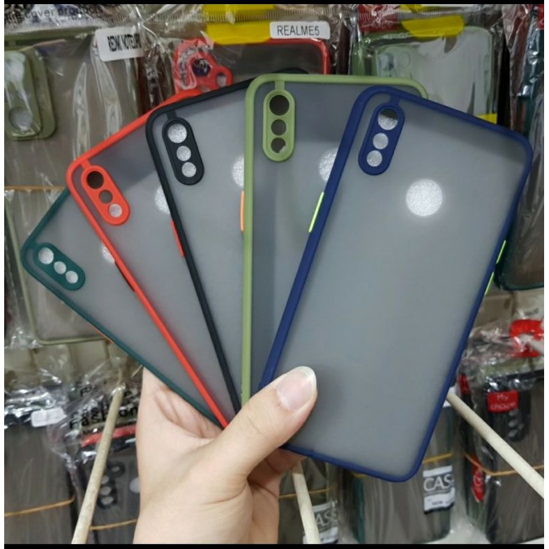 Realme 3 Case Dove Slim Matte Fuze Macaron