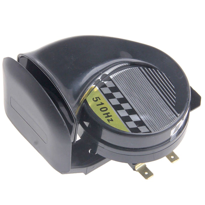 MOCC Klakson Motor Mobil Model Snail Loud Horn 12V 130dB - Black