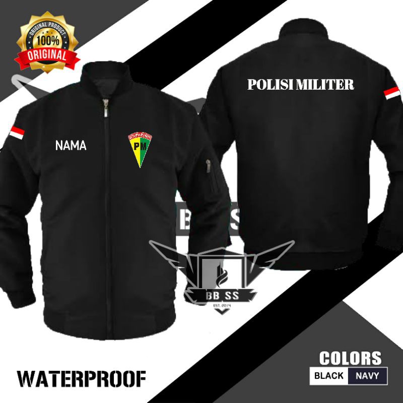 Jaket Bomber Polisi Militer Grosir Atribut