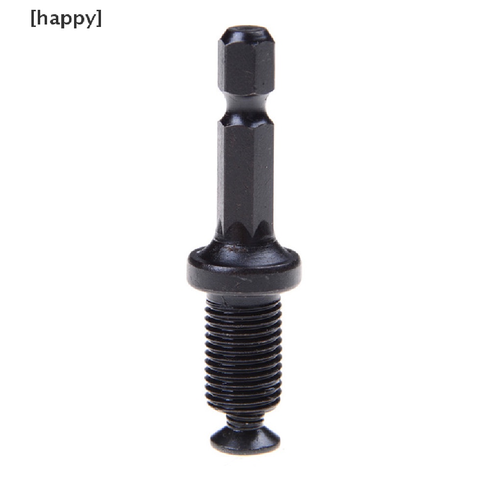 Adapter Sekrup Hex Shank Male 1 / 4 &quot;Untuk Bor Chuck 6mm 10mm 13mm 3 / 8&quot; - 24unf Id