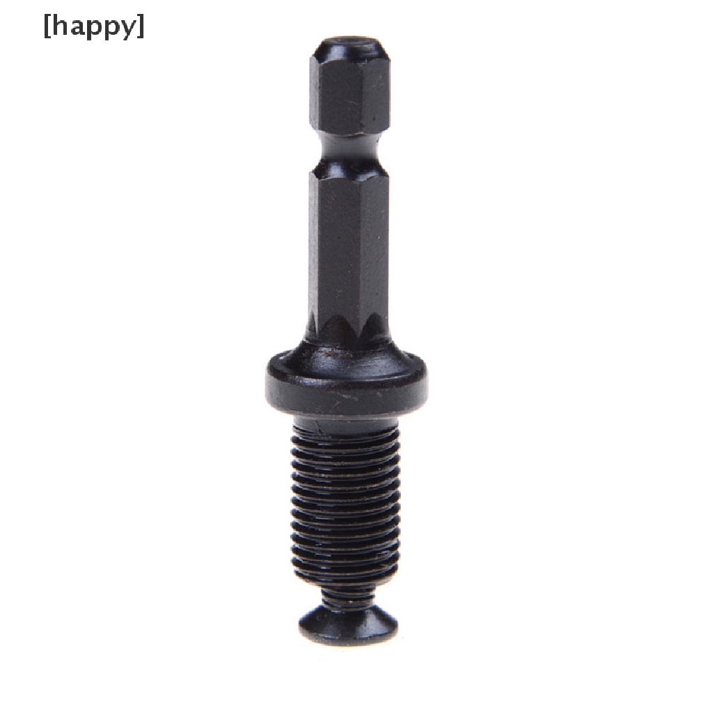 Adapter Sekrup Hex Shank Male 1 / 4 &quot;Untuk Bor Chuck 6mm 10mm 13mm 3 / 8&quot; - 24unf Id