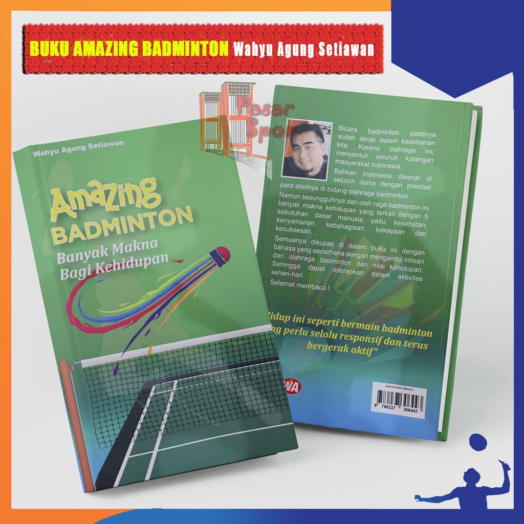 

BUKU AMAZING BADMINTON "BANYAK MAKNA BAGI KEHIDUPAN" ORIGINAL