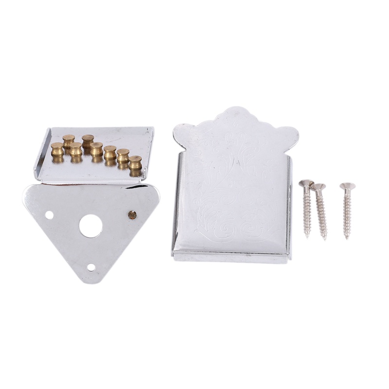 Bridge Tailpiece Dengan Sekrup Untuk 8 Senar Gitar Mandolin