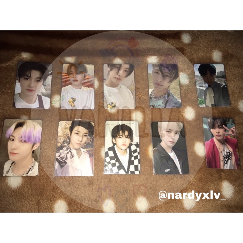 PC Photocard Jaemin Caffe Chenle Caffe Renjun Caffe Renjun Future Doyoung Acekit Renjun Ridin Renjun