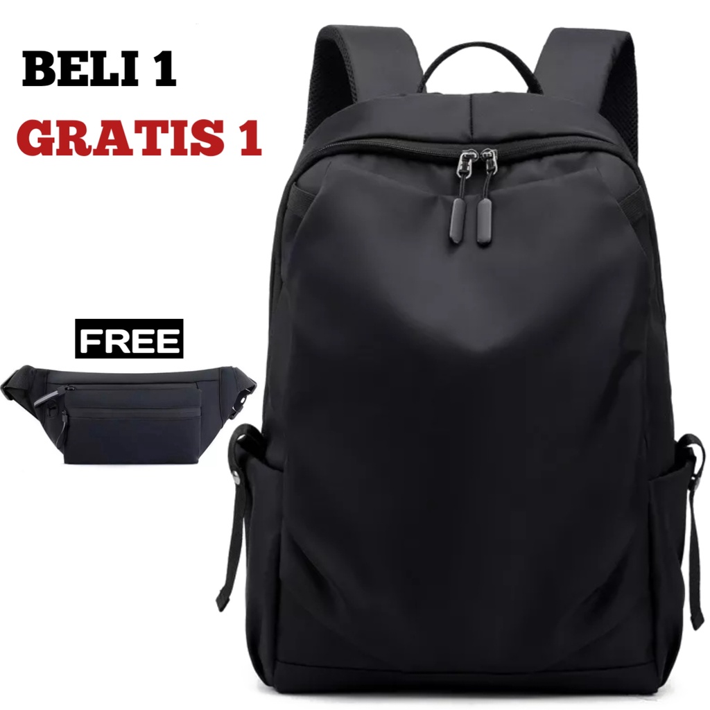 JS_BUY 1 GET 1 - Tas Pria ZB RDN 069 Distro Raindoz Bandung Ransel Punggung Backpack Cowok Keren Sek BRAN NB-Tp BJ