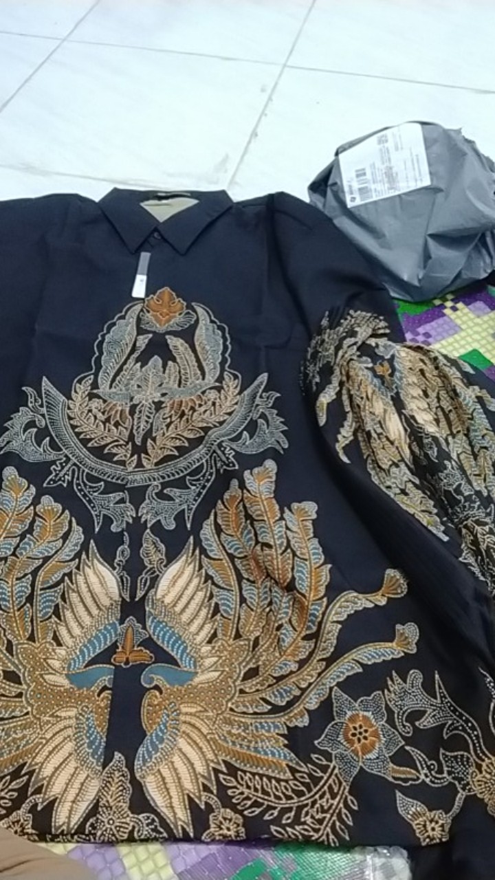 Batik Couple / Baju Batik Couple / Batik Set / Batik Lengan Panjang / Rok Set
