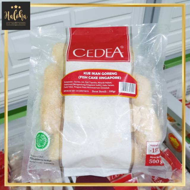 Cedea Fried Fish Cake Singapore 500 gram