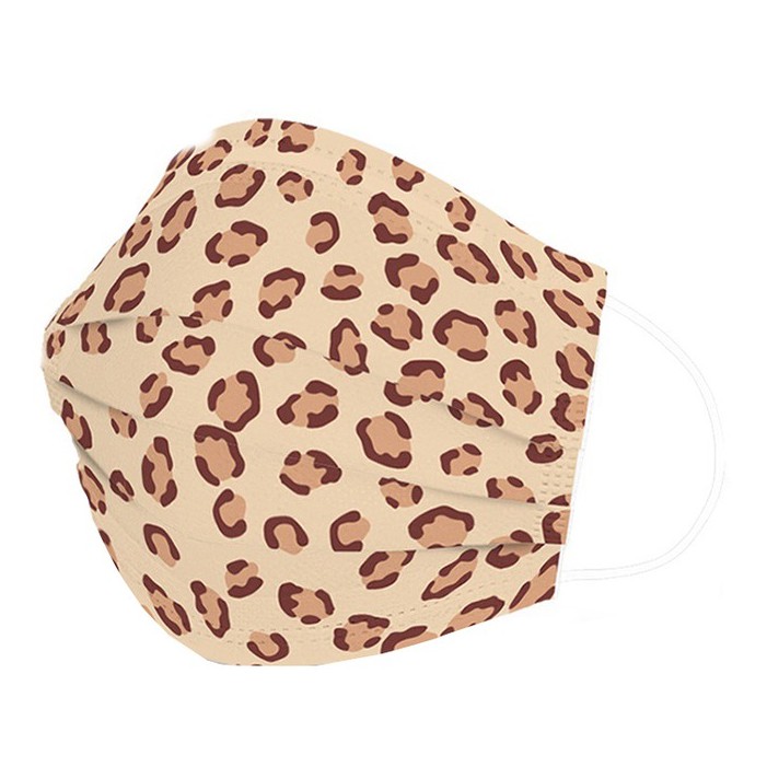 

La floret 1pack (10 pcs) masker medis 3 ply printed motif Animal Disposable mask earloop