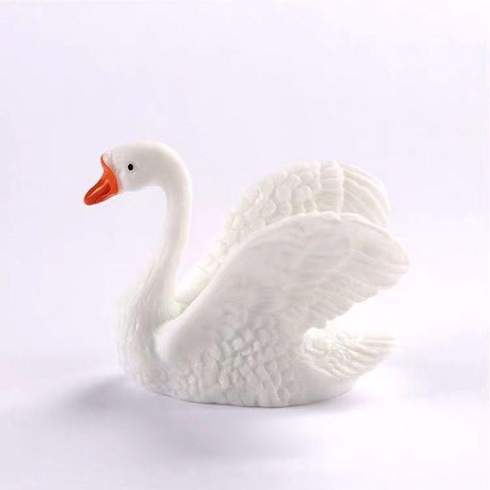 AUGUSTINA Agustinina Pemegang Ujung Kuku Palsu Pink Flamingo Kartun Salon DIY Manicure Tools Alat Pajangan Kuku Palsu Nail Art Training Nail Display Stand