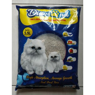 Pasir Kucing Gumpal Wangi Diamond 5,5L