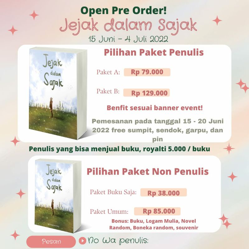 Jual Jejak Dalam Sajak Shopee Indonesia