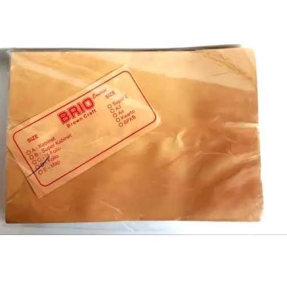 

Murah Terupdate AMPLOP COKLAT BRIO ( FOLIO, BPKB , SUPER E, A4, A3 )