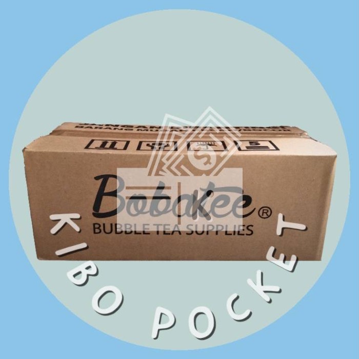 

BISA COD GOJEK/GRAB ONLY Bobatee Boba Bobba Bubble Tapioca Pearl Tapioka 1 Dus