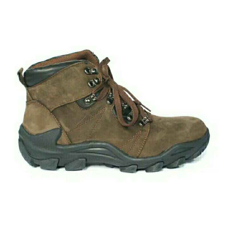 Sepatu Safety Boot Pria Jim Joker Original OSLO 2B Coffe