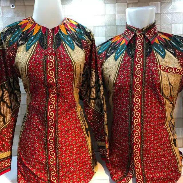 Blazer Batik Wanita+ Kemeja Batik