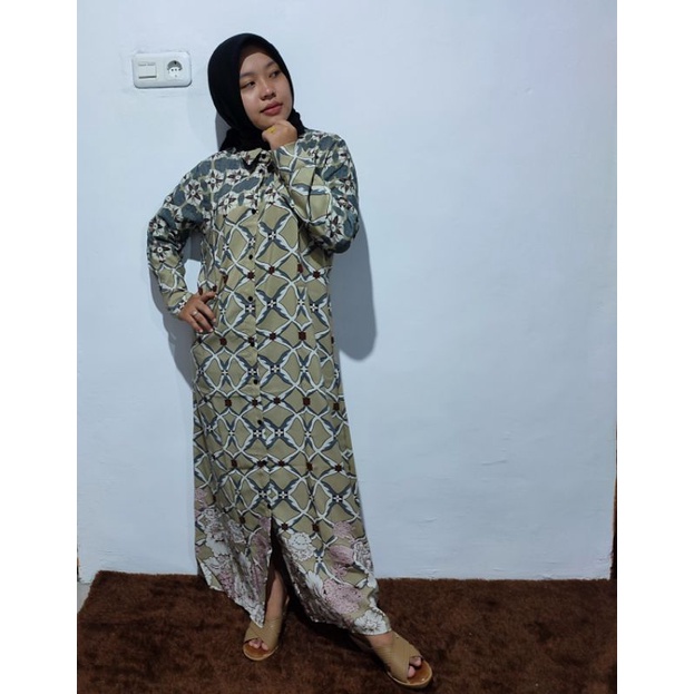 Zoya Maxi Dress Wanita (NEW)