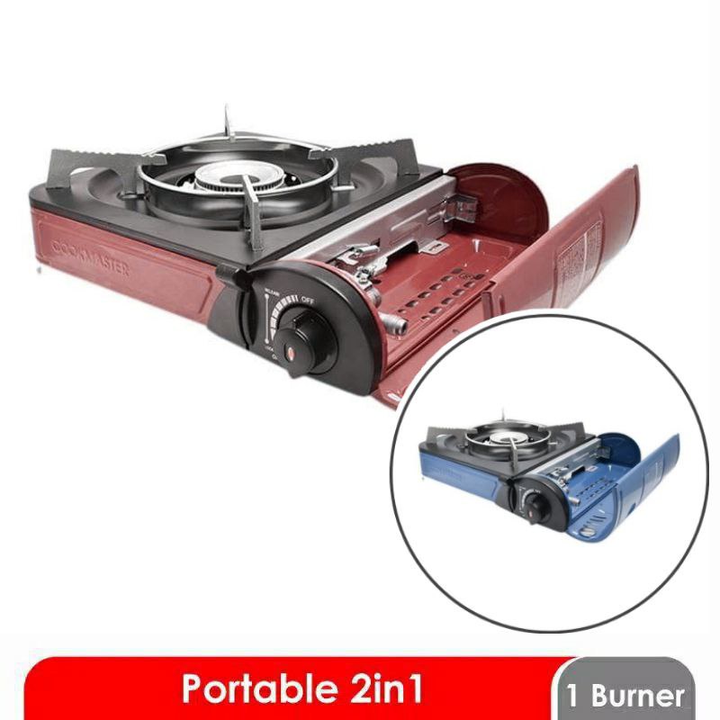 KOMPOR GAS PORTABLE COOKMASTER CM 242 PF