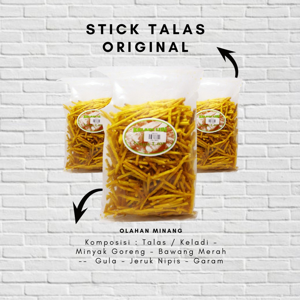 

Naga Laut Stick Talas Original/Kuning - Makanan Ringan