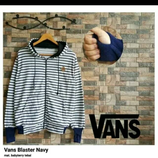 Jaket Sweater Blaster Vans Pria Wanita /Jaket Belang Belang Vans /Jaket Hoodie murah /Maroon - Hitam