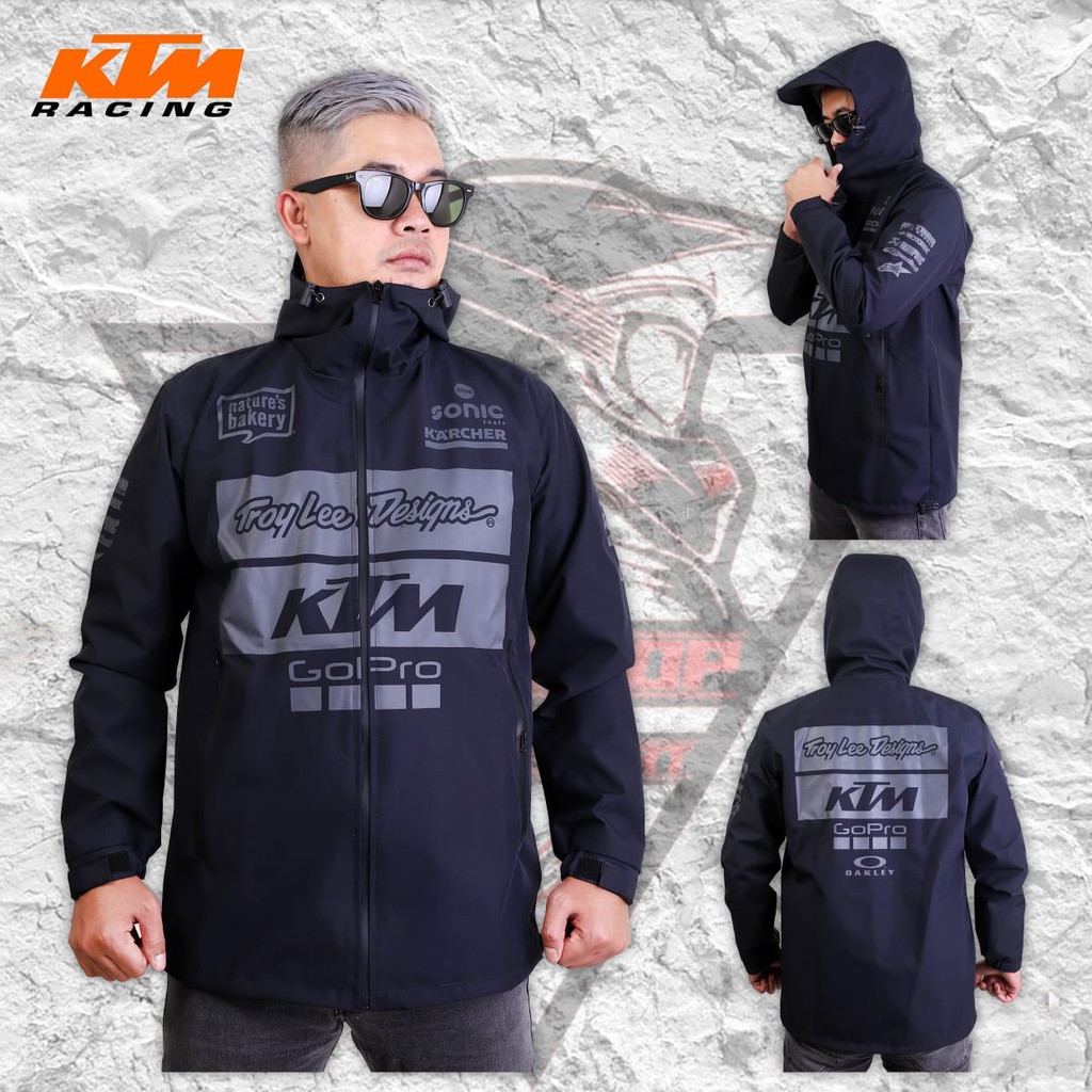 Jacket KTM Motor Waterproof Goretex Black KTM TLD Racing Team