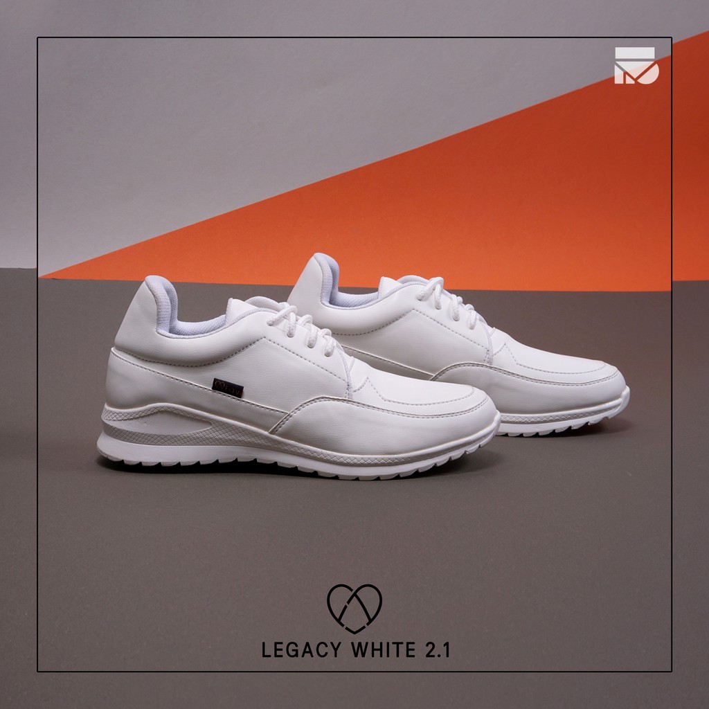 LEGACY WHITE |FORIND x Favshoes| Sepatu Sneakers Original Simple Wanita/Cewek/Women Snikers Footwear