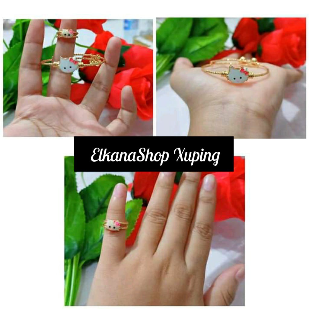 Gelang anak kolong free cincin xuping