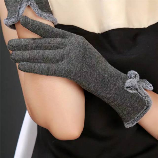 Sarung Tangan Musim Dingin Wanita - Fashion Winter Gloves Hangat Warm