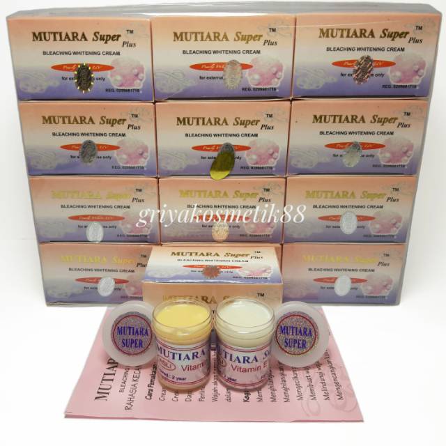 CREAM MUTIARA SUPER DAY &amp; NIGHT ORIGINAL LUSINAN [Dus Ping]