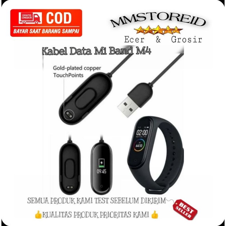 MM - Kabel data magnet Xiaomi mi band 4 smartwatch / cable data magnetic smartwatch mi band 4 origin