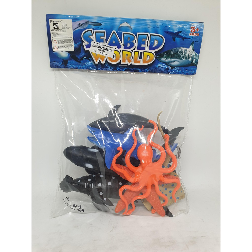 MAINAN MINIATUR HEWAN LAUT SET E
