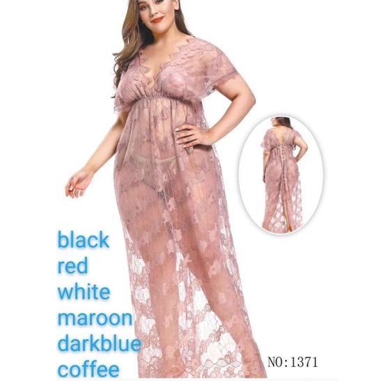 vz lingerie - LINGERIE SEXY 55 - lingerie sexy long dress jumbo