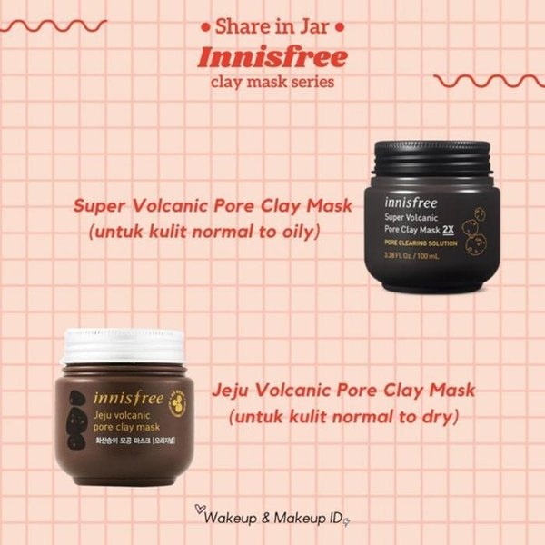 [BPOM] Innisfree Super Volcanic Pore Clay Mask 2x| Stick Mask | Peel Of Mask | Jeju Clay Mask