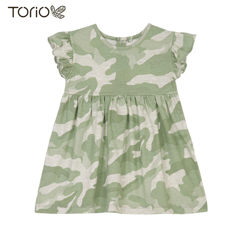 Jual TORIO Camo Baby Dress Baju Dress Bayi Perempuan Shopee Indonesia