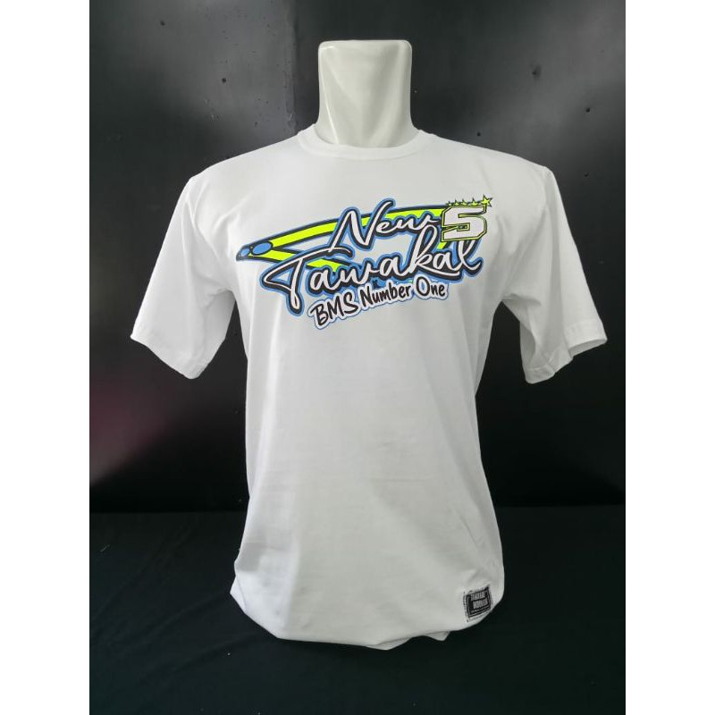 kaos truk new tawakal 5 simple design / kaos truck oleng new tawakal 5 tulisan saja/ kaos truk oleng