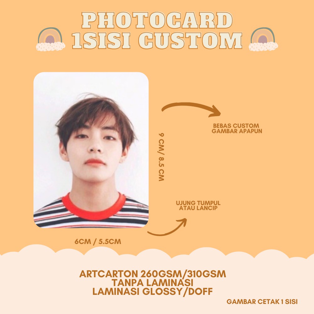 PHOTOCARD CUSTOM 1 SISI