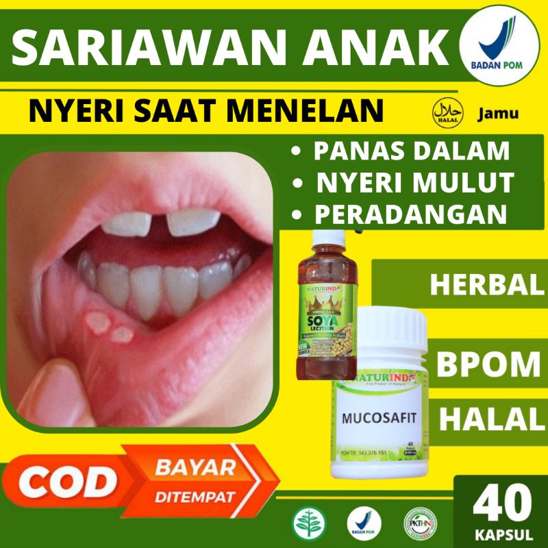 Obat Sariawan Anak Herbal Ampuh Panas Dalam Bibir Pecah Pecah Sariyawan