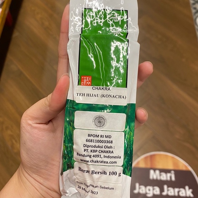 

Chakra Konacha Daun Teh Hijau Green Tea