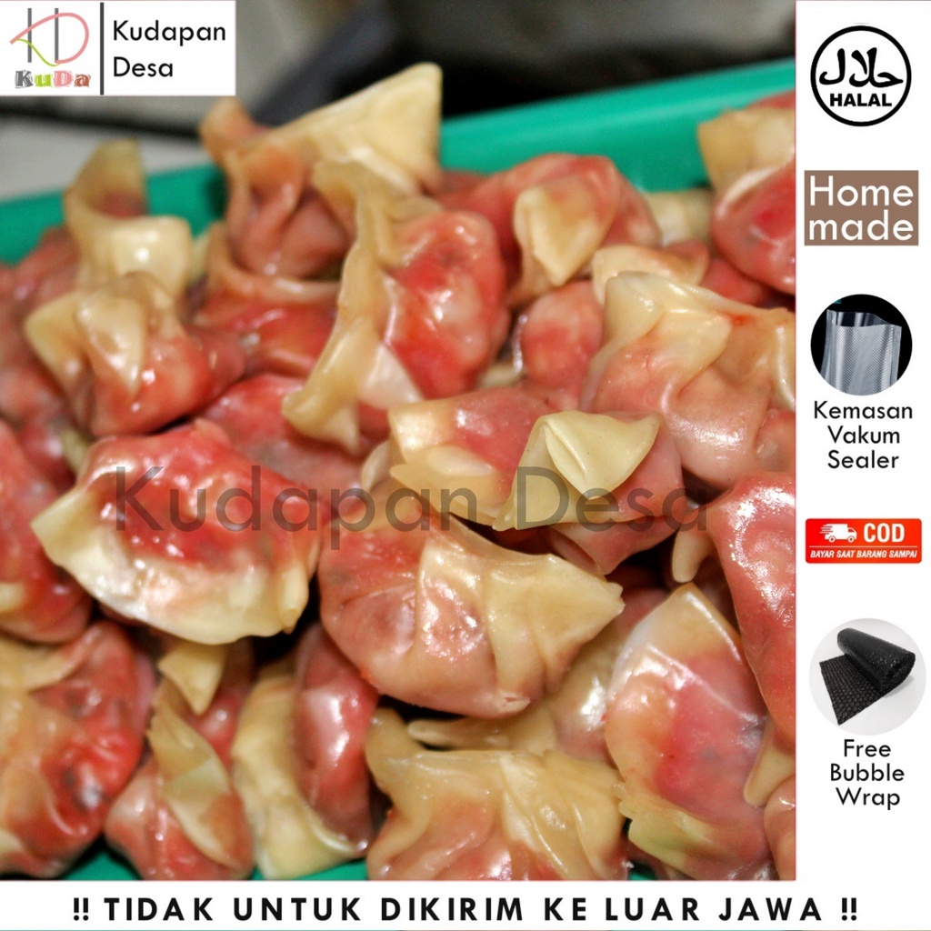 

(Kudapan Desa) DIMSUM AYAM PEDAS Size Mini /DIMSUM AYAM HALAL / HOMEMADE / FROZEN / KOREAN FOOD / GYOZA / MANDU / DUMPLING