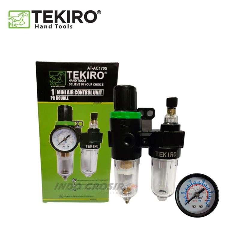 TEKIRO Mini Air Control Unit Double / Mini Air Double Filter 2 Tabung Saringan Udara AT-AC1705