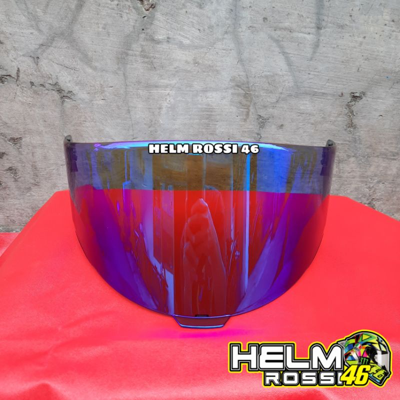 Visor Flat KYT TT COURSE Iridium Blue Iridium RED Iridium Silver Iridium Gold Kaca Kyt TT Course