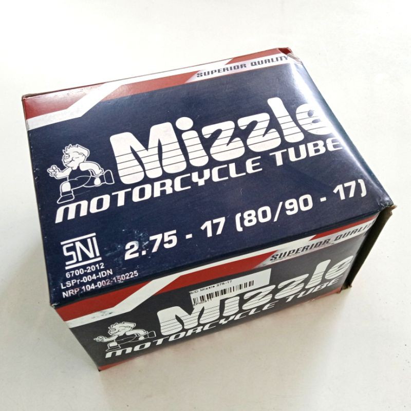 Ban Dalam Mizzle 80/90-17 atau 2.75-17