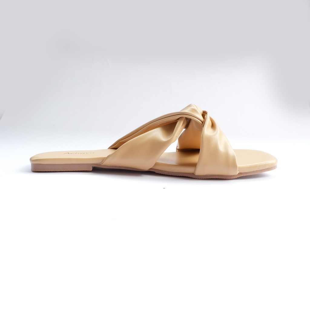 ACHAVA Sandal Wanita Cary Sendal Teplek Kenkinan-4