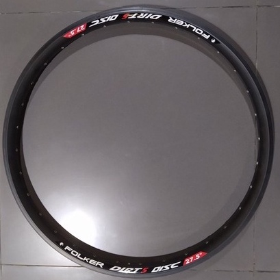 Rim Velg Sepeda MTB 26 dan 27.5 Lubang 32 Folker Dirt 5 Alloy Disc Brake Lebar 4cm Bisa Untuk MTB DJ