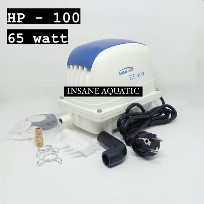 POMPA UDARA SAKKAI PRO HP 100 AIR PUMP HI BLOW KOLAM AQUARIUM RESUN