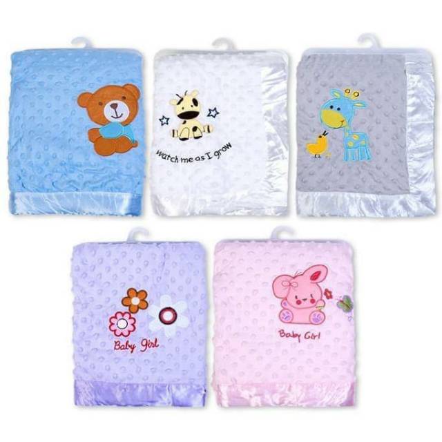 READY BANDUNG Selimut Doudou Baby Blanket Polos , Selimut Polos Lucu , Selimut Bayi Hangat SELIMUT MINKY SELIMUT BAYI NYAMAN SELIMUT COCOK UNTUK BAYI