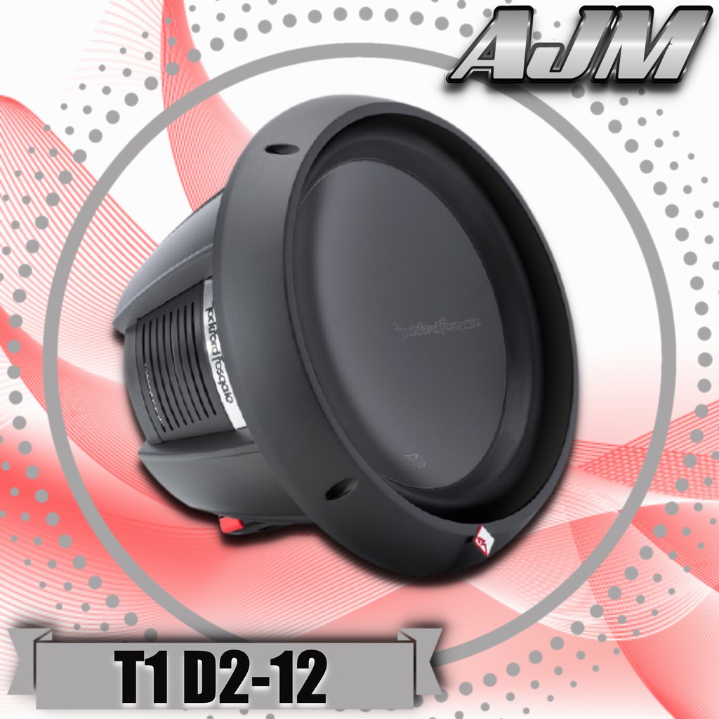 Subwoofer ROCKFORD FOSGATE POWER 12" T1 2-Ohm