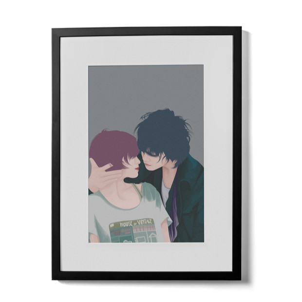 

Vectorku Couple Realis Basic Frame A5