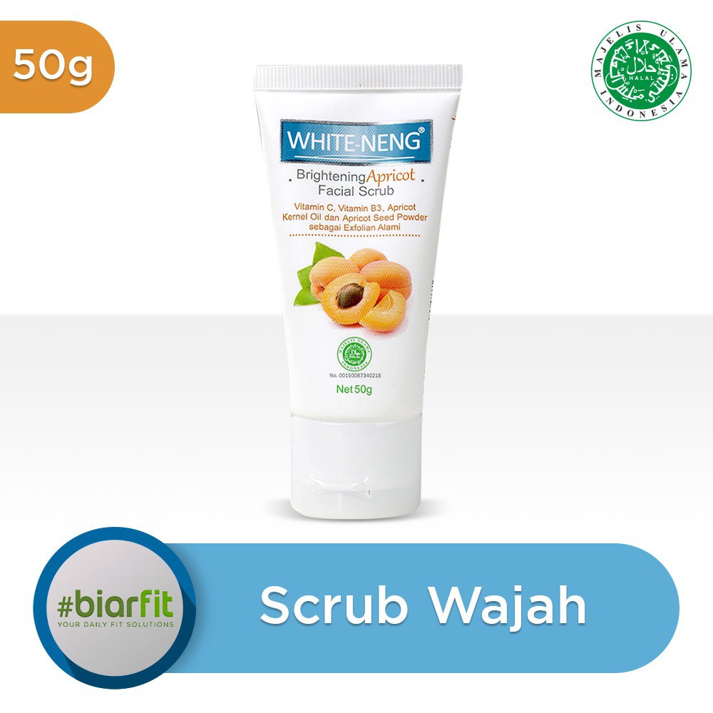 White-Neng Brightening Apricot Facial Scrub